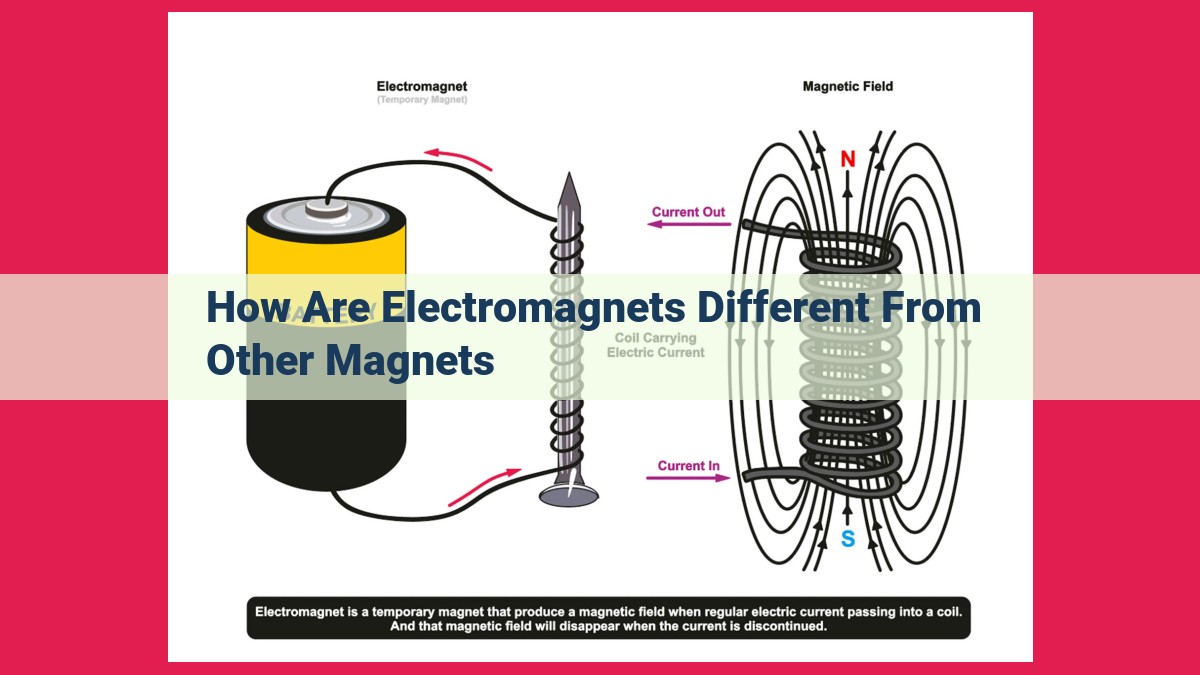 how are electromagnets different from other magnets