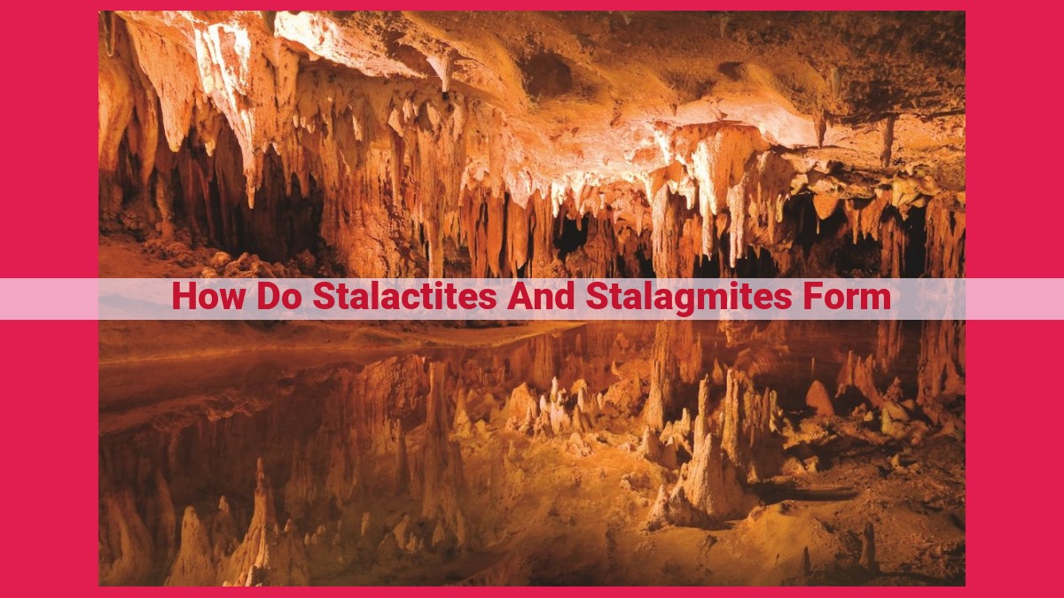 how do stalactites and stalagmites form