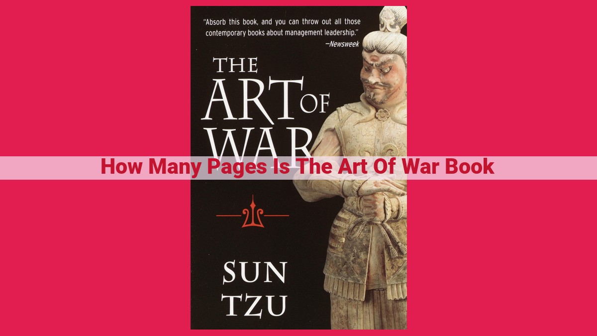 how many pages is the art of war book