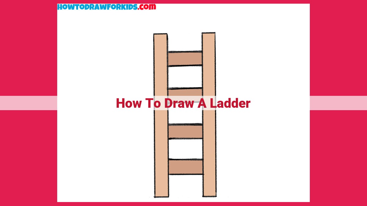 how to draw a ladder