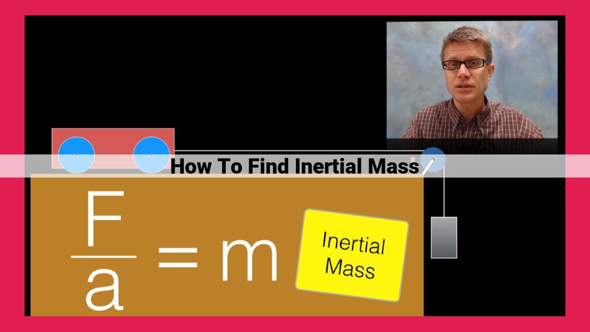 how to find inertial mass