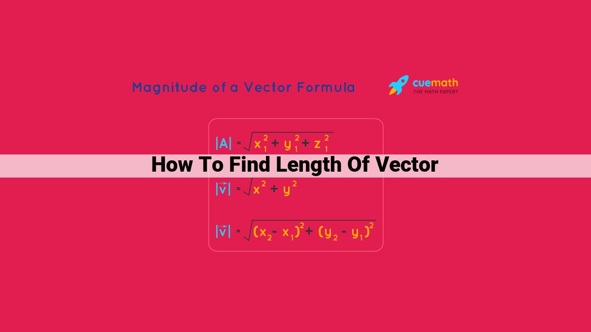 how to find length of vector