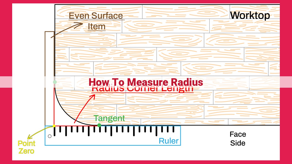 how to measure radius