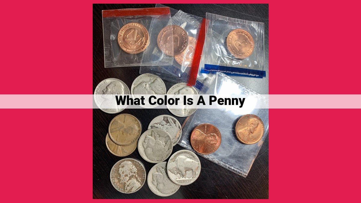 what color is a penny