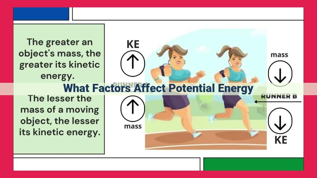 what factors affect potential energy