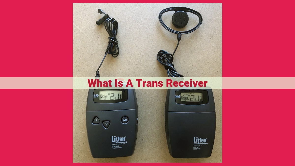 what is a trans receiver