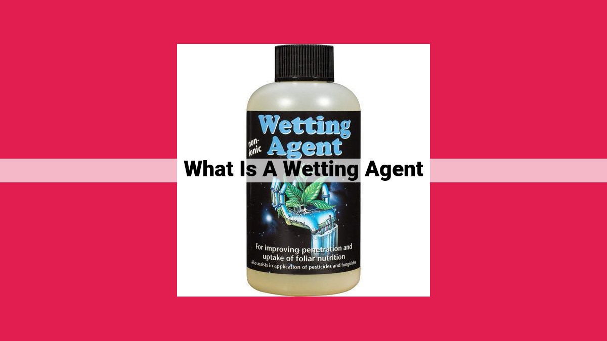 what is a wetting agent