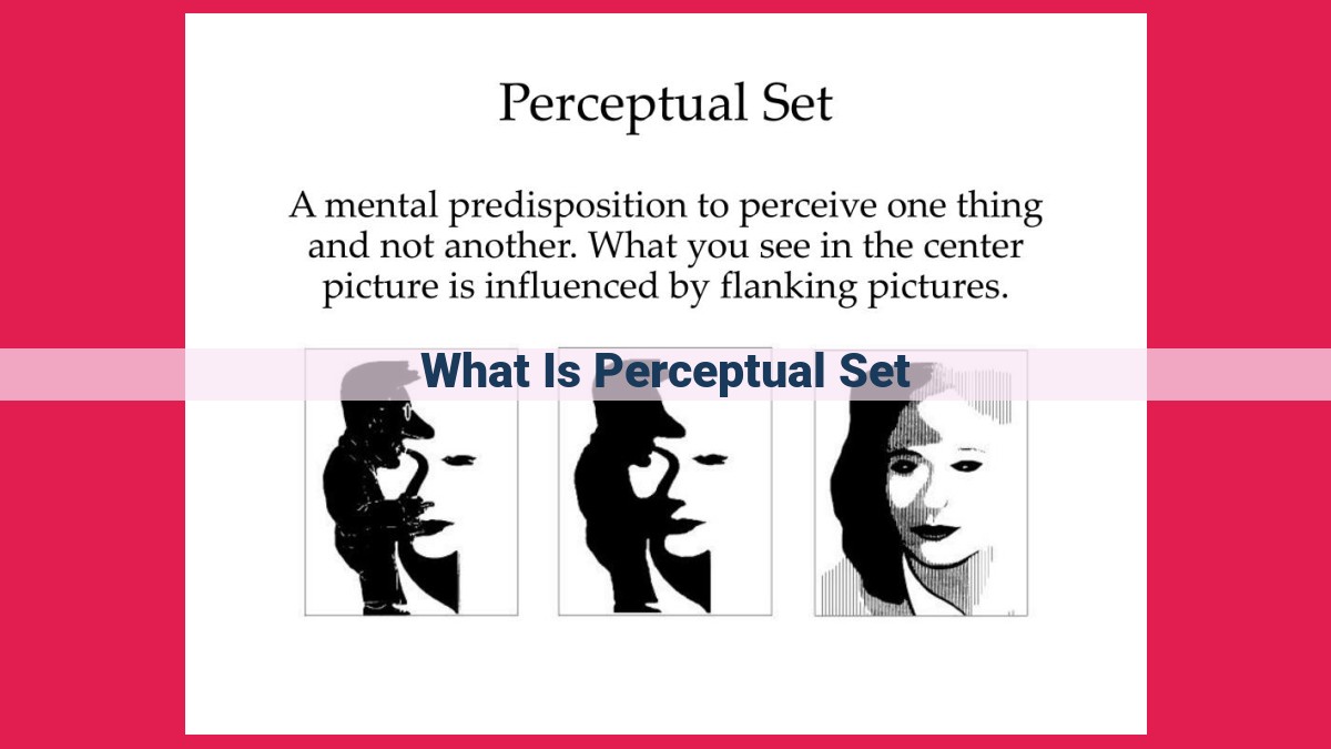 what is perceptual set