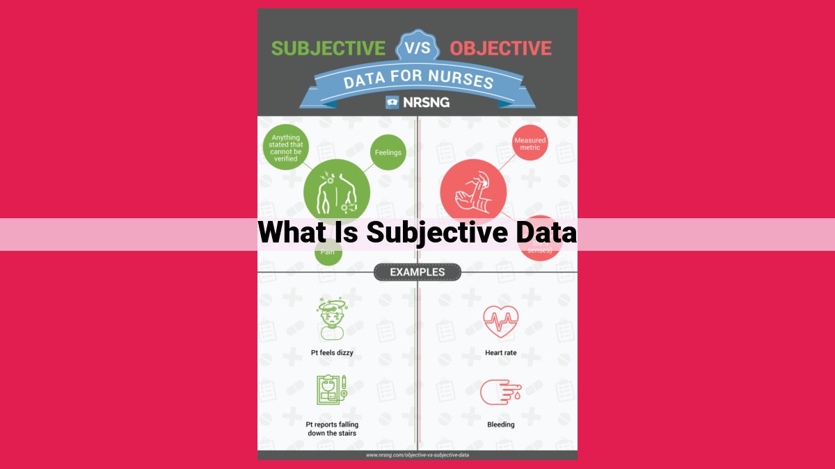 what is subjective data