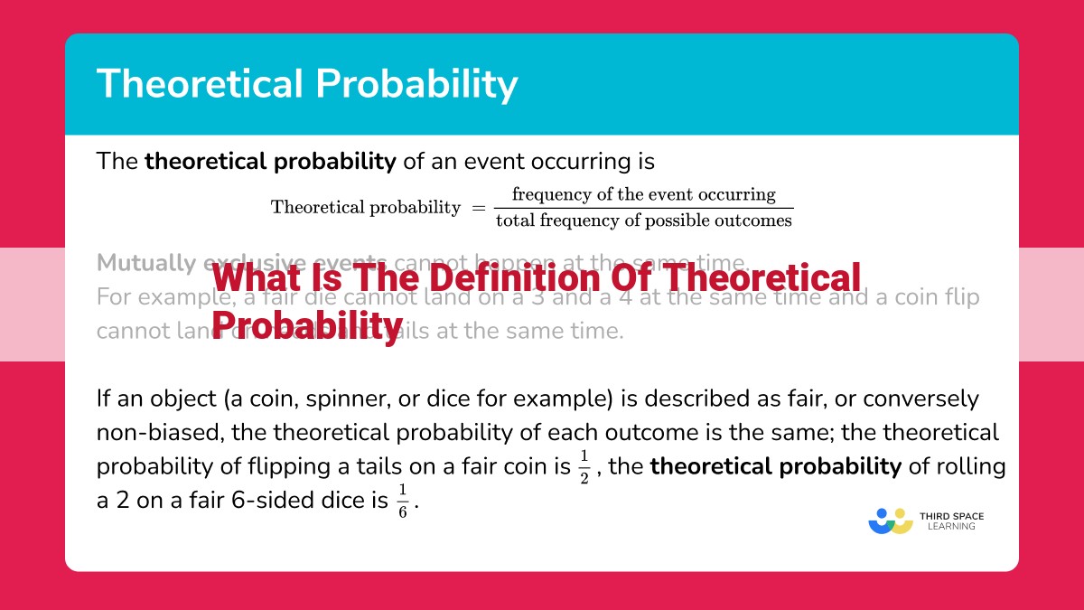 what is the definition of theoretical probability