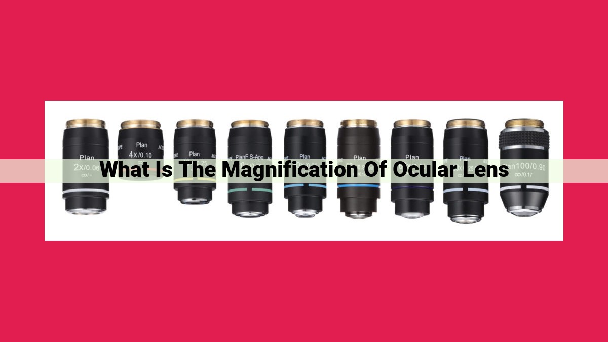 what is the magnification of ocular lens