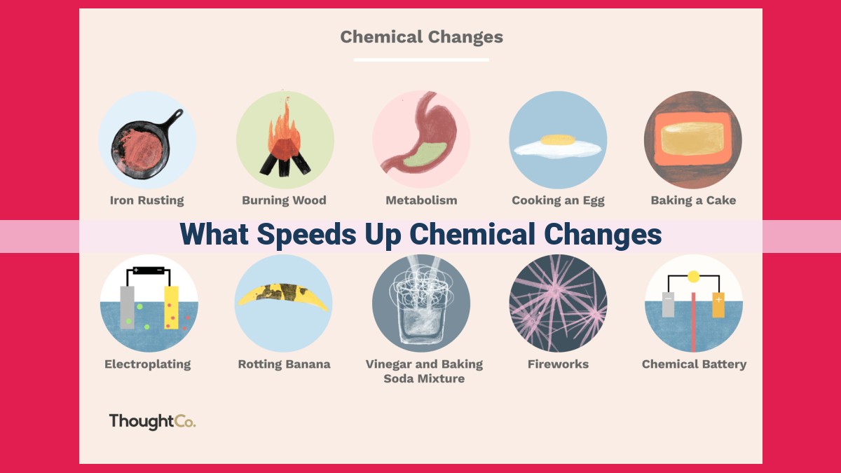 what speeds up chemical changes