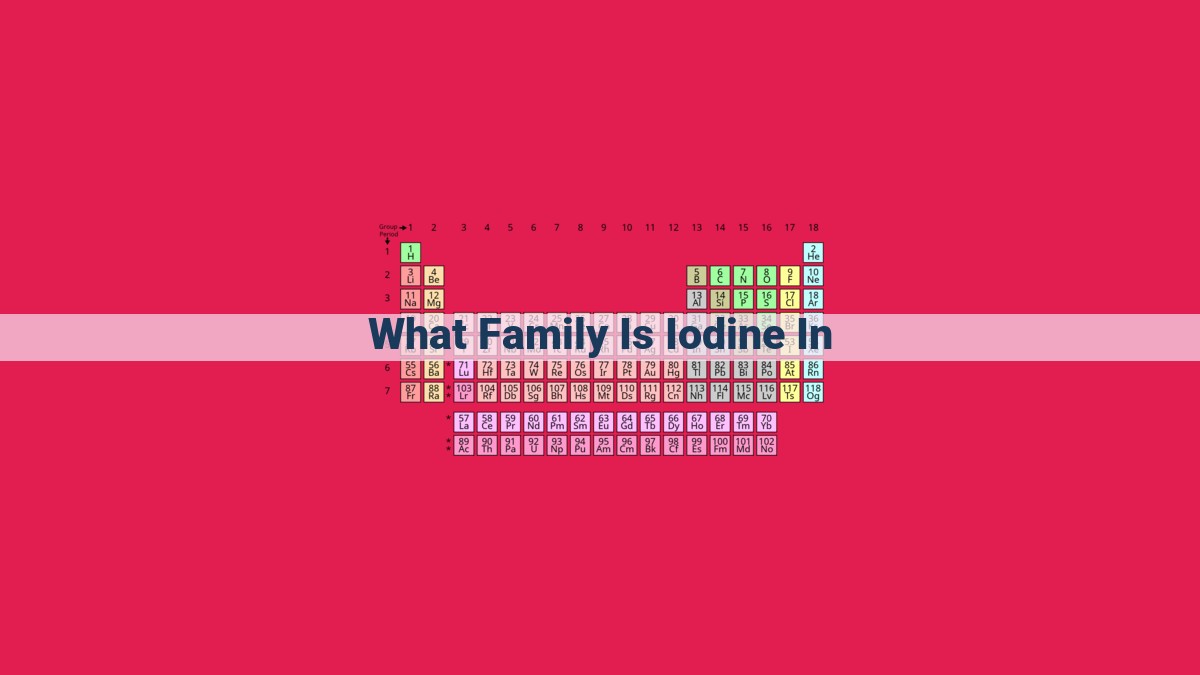 what family is iodine in