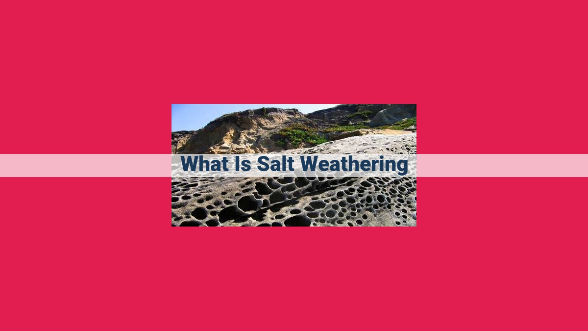 what is salt weathering