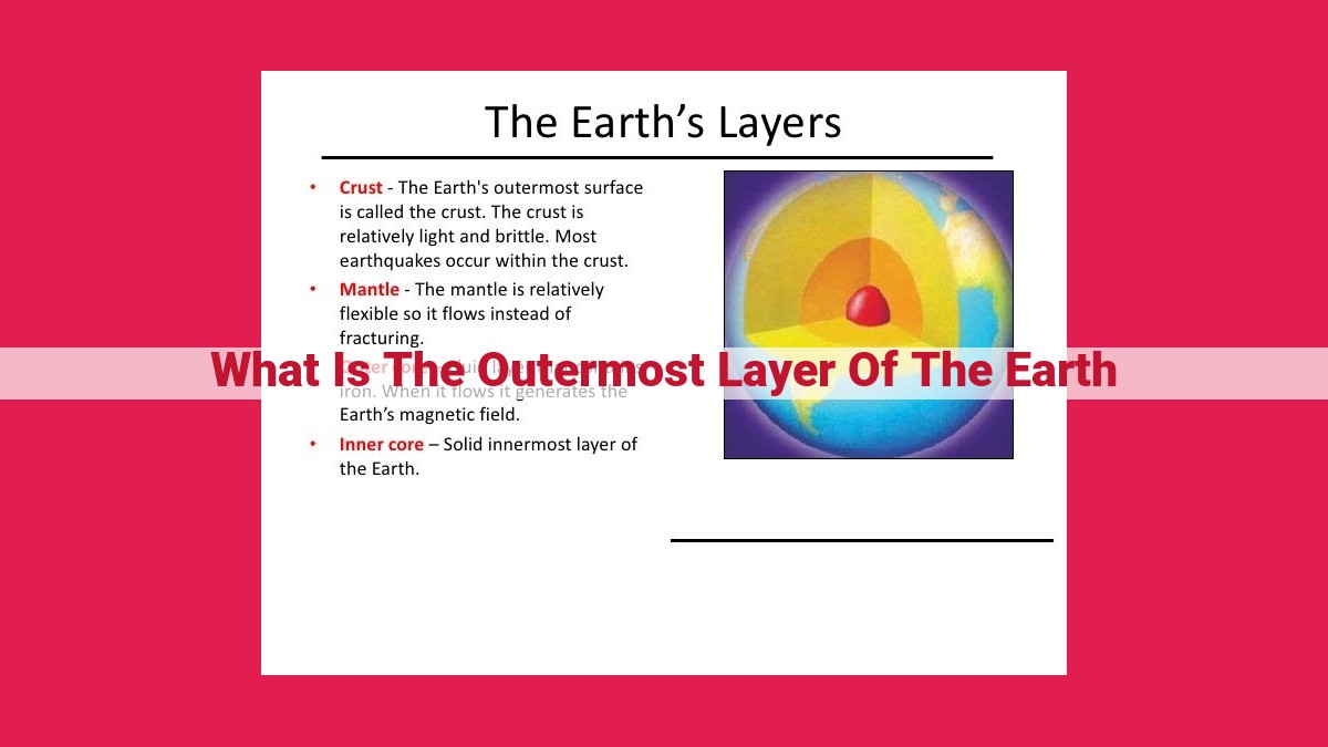 what is the outermost layer of the earth