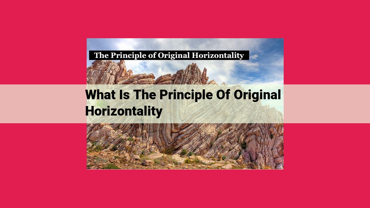 what is the principle of original horizontality